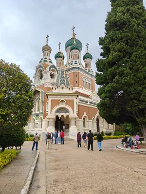 Russisch Orthodoxe kathedraal St. Nicolas in Nice